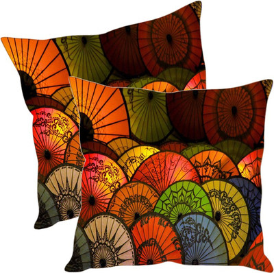 

Sleep Nature's Printed Cushions Cover(Pack of 2, 40.63 cm*40.63 cm, Multicolor)