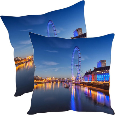 

Sleep Nature's Printed Cushions Cover(Pack of 2, 30.63 cm*30.63 cm, Multicolor)
