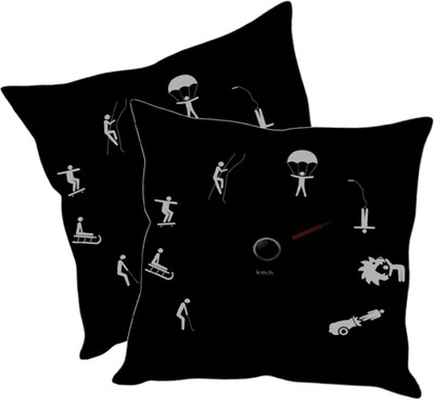 

Sleep Nature's Printed Cushions Cover(Pack of 2, 30.63 cm*30.63 cm, Multicolor)
