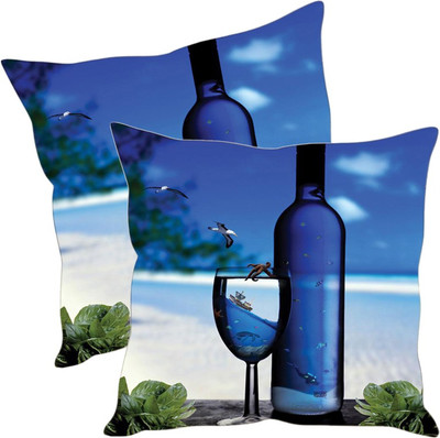 

Sleep Nature's Printed Cushions Cover(Pack of 2, 40.63 cm*40.63 cm, Multicolor)