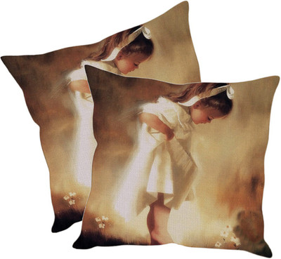 

Sleep Nature's Printed Cushions Cover(Pack of 2, 40.63 cm*40.63 cm, Multicolor)