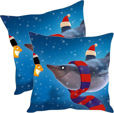 

Sleep Nature's Printed Cushions Cover(Pack of 2, 40.63 cm*40.63 cm, Multicolor)