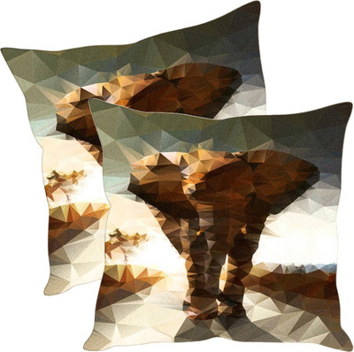 

Sleep Nature's Printed Cushions Cover(Pack of 2, 40.63 cm*40.63 cm, Multicolor)