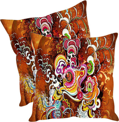 

Sleep Nature's Printed Cushions Cover(Pack of 2, 40.63 cm*40.63 cm, Multicolor)