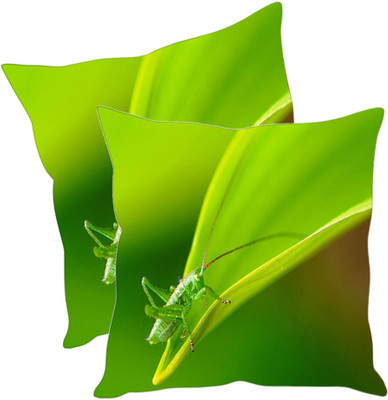 

Sleep Nature's Printed Cushions Cover(Pack of 2, 30.63 cm*30.63 cm, Multicolor)