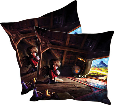 

Sleep Nature's Printed Cushions Cover(Pack of 2, 30.63 cm*30.63 cm, Multicolor)