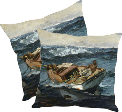 

Sleep Nature's Printed Cushions Cover(Pack of 2, 30.63 cm*30.63 cm, Multicolor)