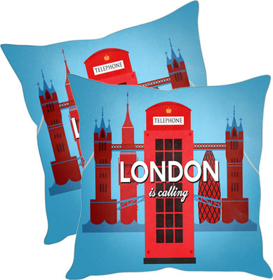 

Sleep Nature's Printed Cushions Cover(Pack of 2, 30.63 cm*30.63 cm, Multicolor)
