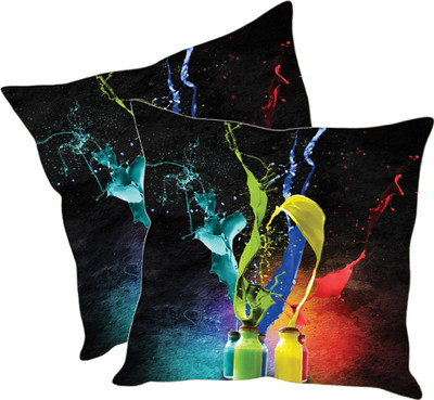 

Sleep Nature's Printed Cushions Cover(Pack of 2, 30.63 cm*30.63 cm, Multicolor)