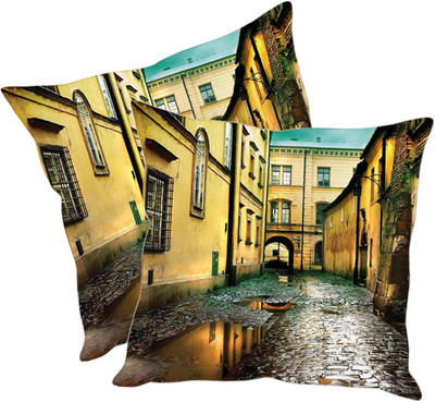

Sleep Nature's Printed Cushions Cover(Pack of 2, 30.63 cm*30.63 cm, Multicolor)