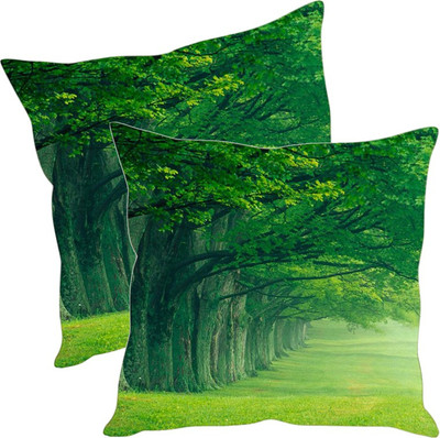

Sleep Nature's Printed Cushions Cover(Pack of 2, 40.63 cm*40.63 cm, Multicolor)