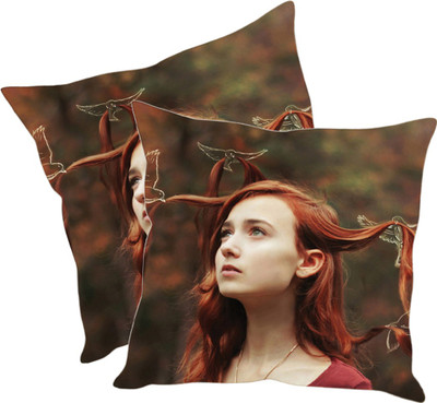 

Sleep Nature's Printed Cushions Cover(Pack of 2, 30.63 cm*30.63 cm, Multicolor)