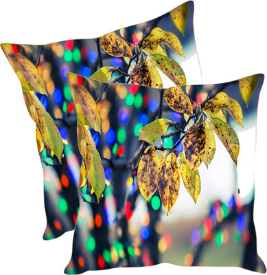 

Sleep Nature's Printed Cushions Cover(Pack of 2, 30.63 cm*30.63 cm, Multicolor)