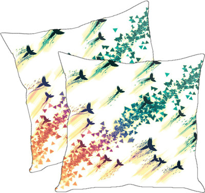 

Sleep Nature's Printed Cushions Cover(Pack of 2, 30.63 cm*30.63 cm, Multicolor)