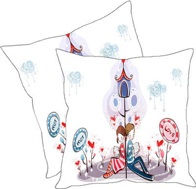 

Sleep Nature's Printed Cushions Cover(Pack of 2, 40.63 cm*40.63 cm, Multicolor)