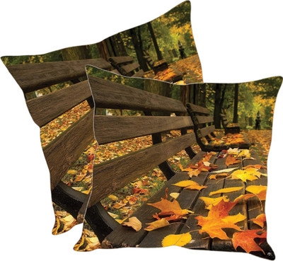 

Sleep Nature's Printed Cushions Cover(Pack of 2, 40.63 cm*40.63 cm, Multicolor)