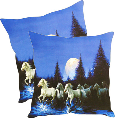 

Sleep Nature's Printed Cushions Cover(Pack of 2, 30.63 cm*30.63 cm, Multicolor)