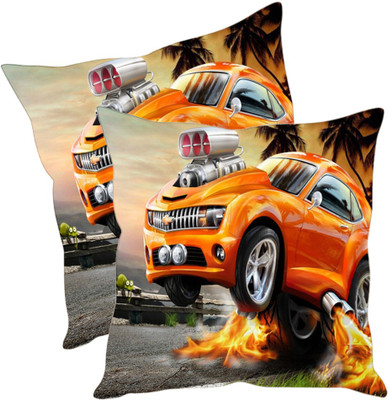 

Sleep Nature's Printed Cushions Cover(Pack of 2, 40.63 cm*40.63 cm, Multicolor)