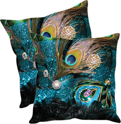 

Sleep Nature's Printed Cushions Cover(Pack of 2, 30.63 cm*30.63 cm, Multicolor)