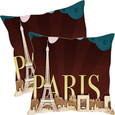 

Sleep Nature's Printed Cushions Cover(Pack of 2, 40.63 cm*40.63 cm, Multicolor)