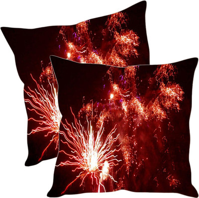 

Sleep Nature's Printed Cushions Cover(Pack of 2, 40.63 cm*40.63 cm, Multicolor)