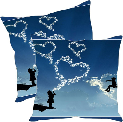 

Sleep Nature's Printed Cushions Cover(Pack of 2, 30.63 cm*30.63 cm, Multicolor)