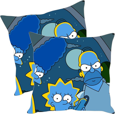 

Sleep Nature's Printed Cushions Cover(Pack of 2, 30.63 cm*30.63 cm, Multicolor)