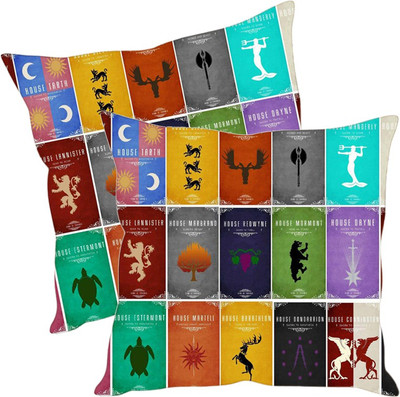 

Sleep Nature's Printed Cushions Cover(Pack of 2, 30.63 cm*30.63 cm, Multicolor)