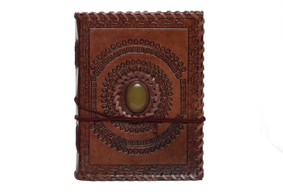 

Rajotsav Assorted Diary(Handmade Paper, Leather Cover, Brown)