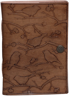 

Rajotsav Assorted Diary(Handmade Paper, Leather Cover, Brown)