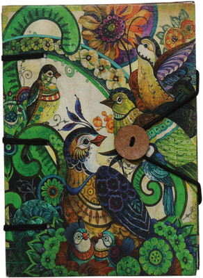 

Rajotsav Assorted Diary(Handmade Paper, Green)