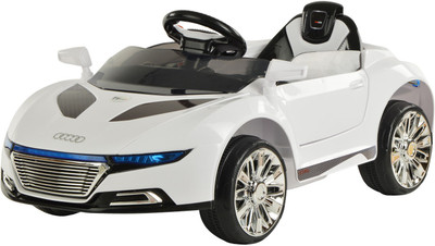 

Toyhouse Audi Rechargeable Car Battery Operated Ride On(White)