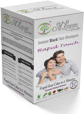 

Rapid Touch Women's Best Organic & Herbal Black Hair Color(Natural Black)