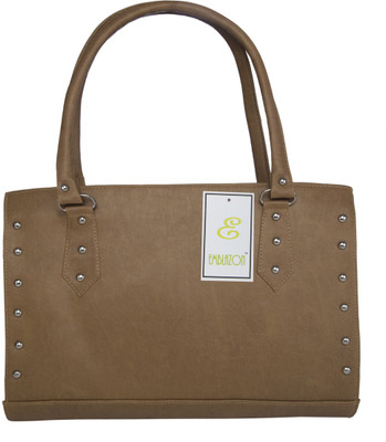 

Emblazon Hand-held Bag(Beige)