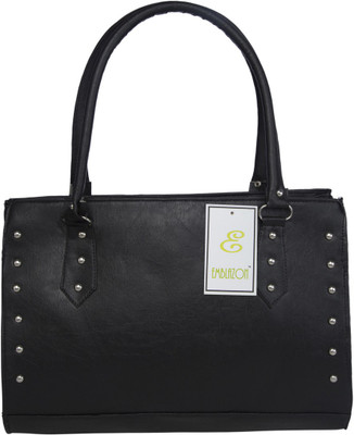 

Emblazon Hand-held Bag(Black)