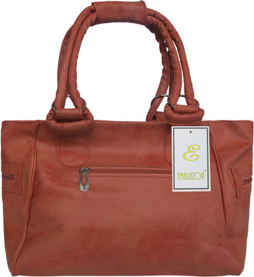 

Emblazon Hand-held Bag(Orange)