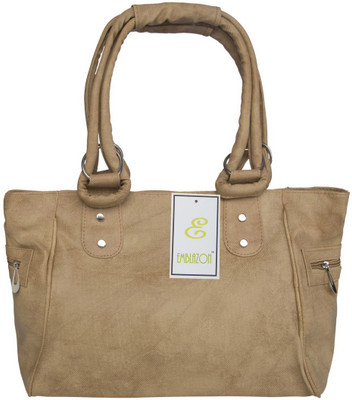 

Emblazon Hand-held Bag(Beige)