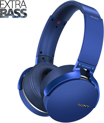 SONY XB950B1 Bluetooth Headset(Blue, On the Ear)