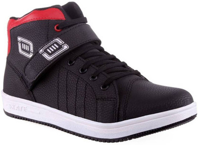 

Clerk Boys Velcro Casual Boots(Red