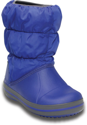 

Crocs Boys & Girls Slip on Casual Boots(Blue, Cerulean blue/light grey