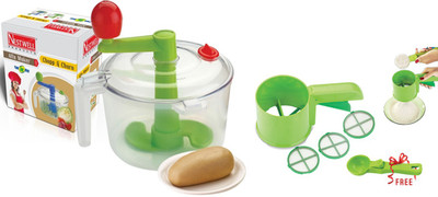 

Nestwell AATA MAKER WITH FLOUR SHIFTER AATA MAKER WITH FLOUR SHIFTER Multicolor Kitchen Tool Set(Multicolor)