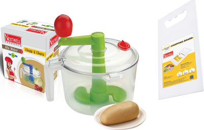 

Nestwell AATA MAKER WITH CHOPPING BOARD AATA MAKER WITH CHOPPING BOARD Multicolor Kitchen Tool Set(Multicolor)