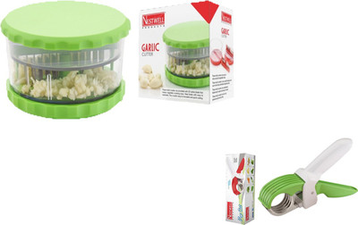 

Nestwell Garlic crusher WITH Multi veg. cutter Garlic crusher WITH Multi veg. cutter Milti Kitchen Tool Set(Milti)