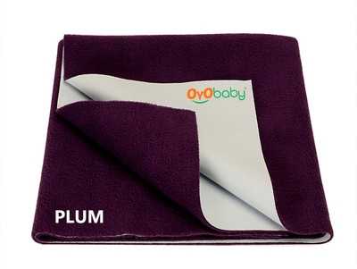 

Oyo Baby Cotton Baby Bed Protecting Mat(Plum