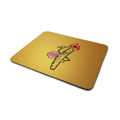 

Snoby Burning Itself printed mousepad Mousepad(Multicolor)
