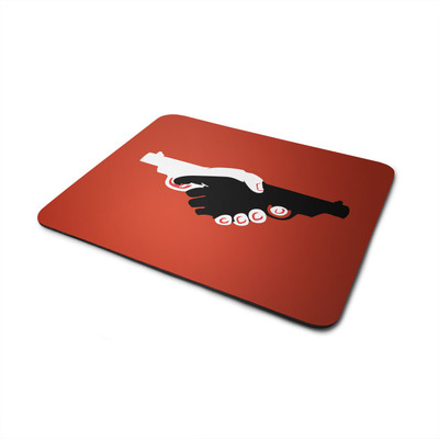 

Snoby Hand shake printed mousepad Mousepad(Multicolor)