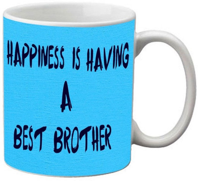 

PIXART A Best Brother Ceramic Mug(250 ml), White