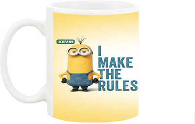 

Ashvah Mug050 Ceramic Mug(350 ml), Multicolor