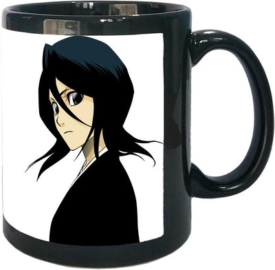 

Arkist anime sad girl Black Ceramic Mug(340 ml), Multicolor