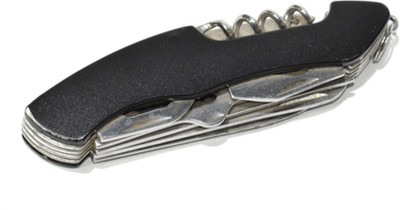 

Giftipedia Black Folding Multi tool Multi-utility Knife(Black)